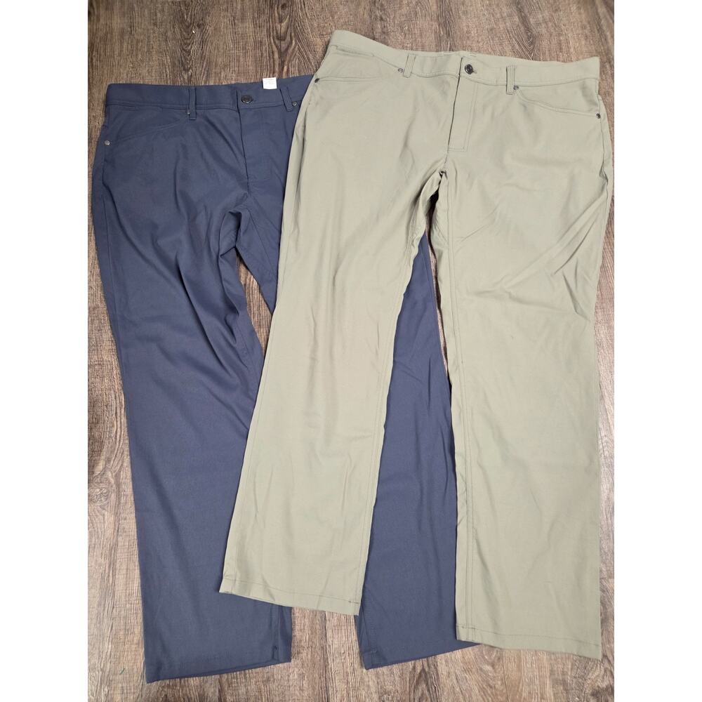 L.L. Bean VentureStretch Five-Pocket Pants Standard Fit Straight Leg 38x29 Lot 2